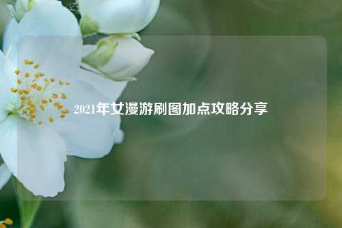 2021年女漫游刷图加点攻略分享